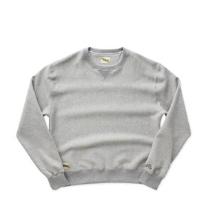 Tracksmith Track House Crew Heather Grey XS NWOT